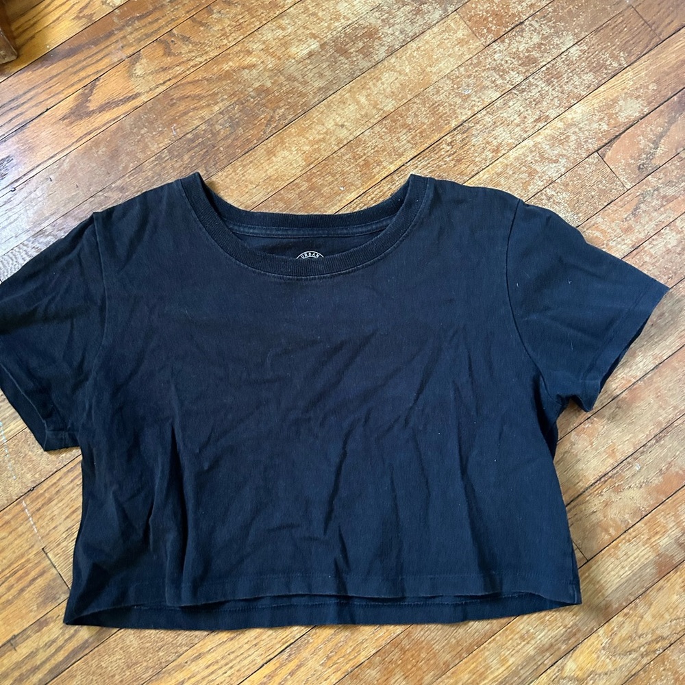 Black Crop Top